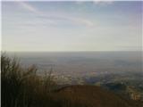 pogled z vrha na Ivanec